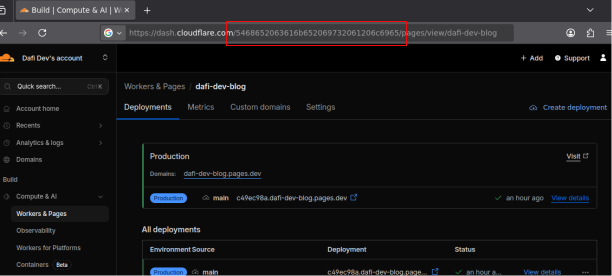 how to find the account ID
